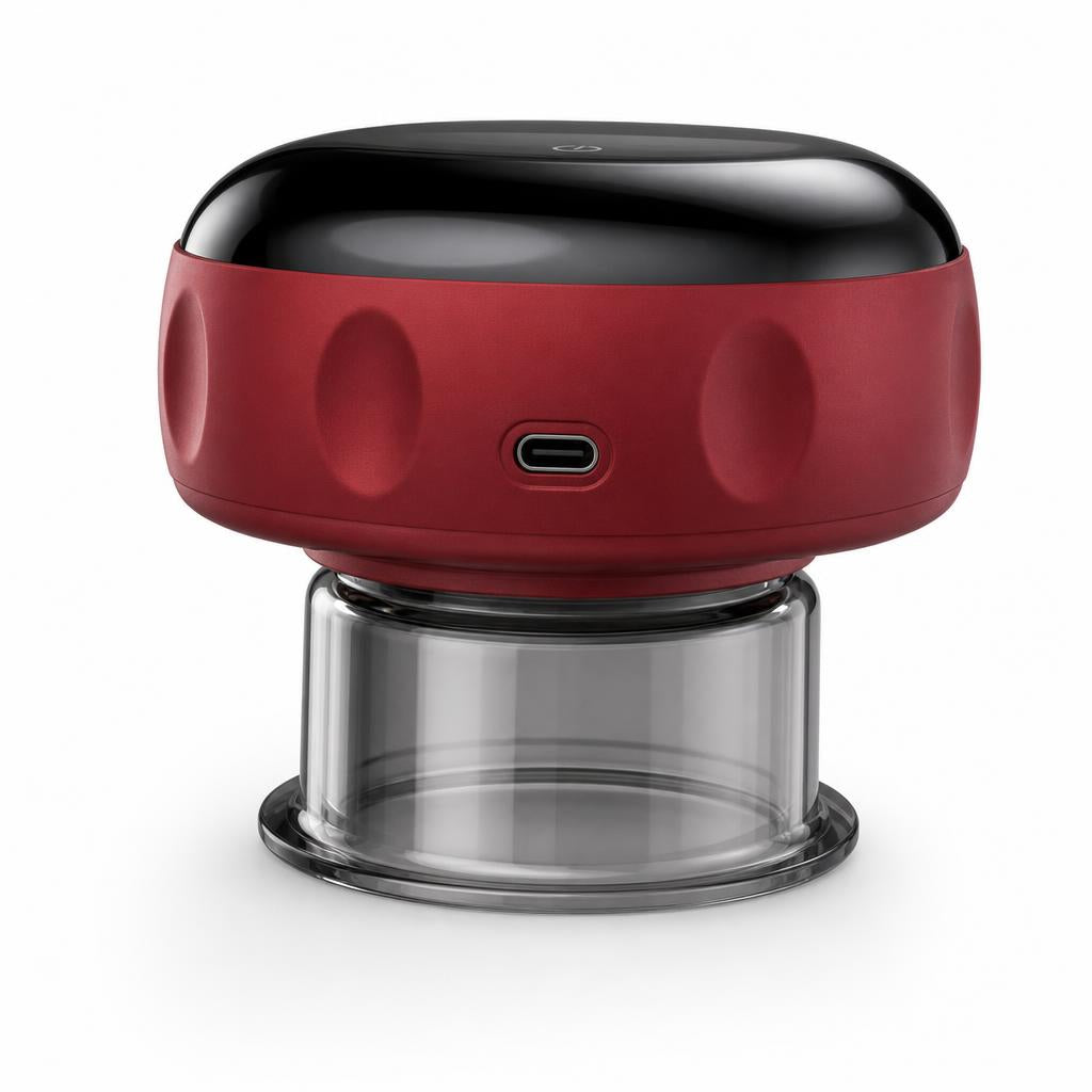 Side view with USB-C charging port